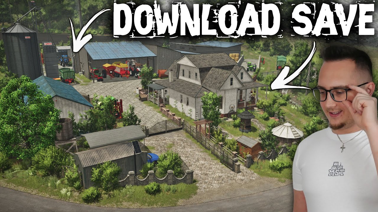DOWNLOAD SAVE FS25 🤯 GOSPODARSTWO Z MASZYNAMI DO POBRANIA 😍 PREZENTACJA FARMY ✅ MAFIASOLEC [MST]