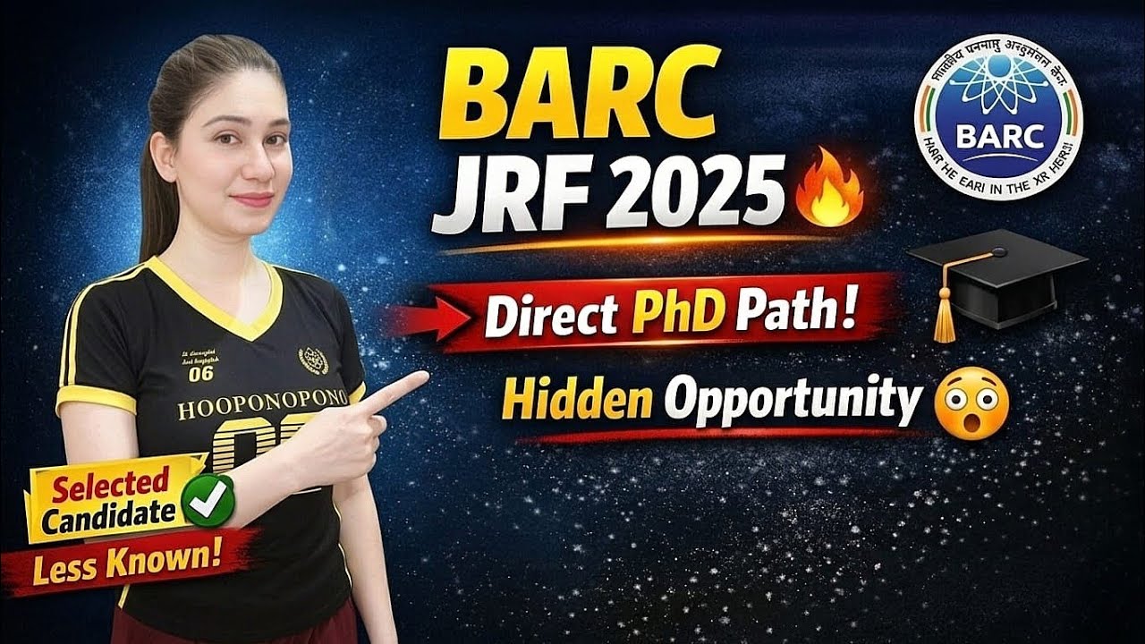 BARC JRF: Direct PhD Without OCES? | BARC JRF Explained | Selection, Cutoff, Eligibility, Reality