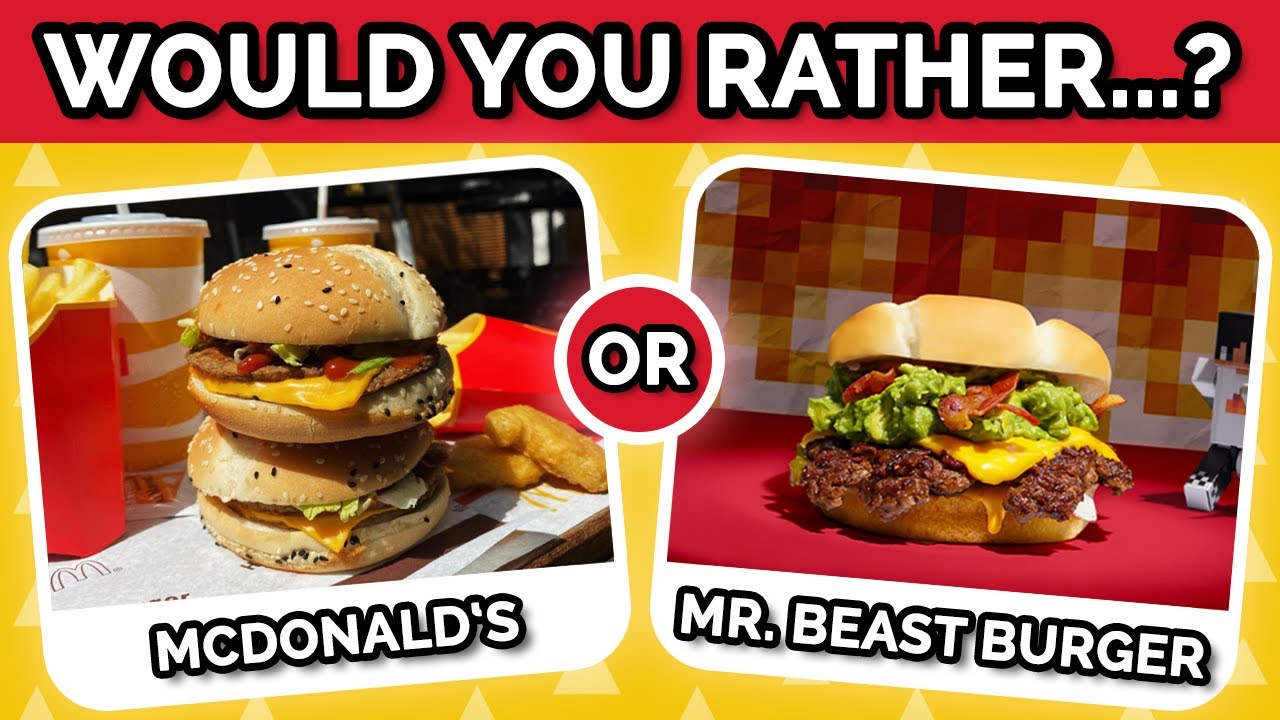 Would You Rather - Fast Food Restaurants Edition!