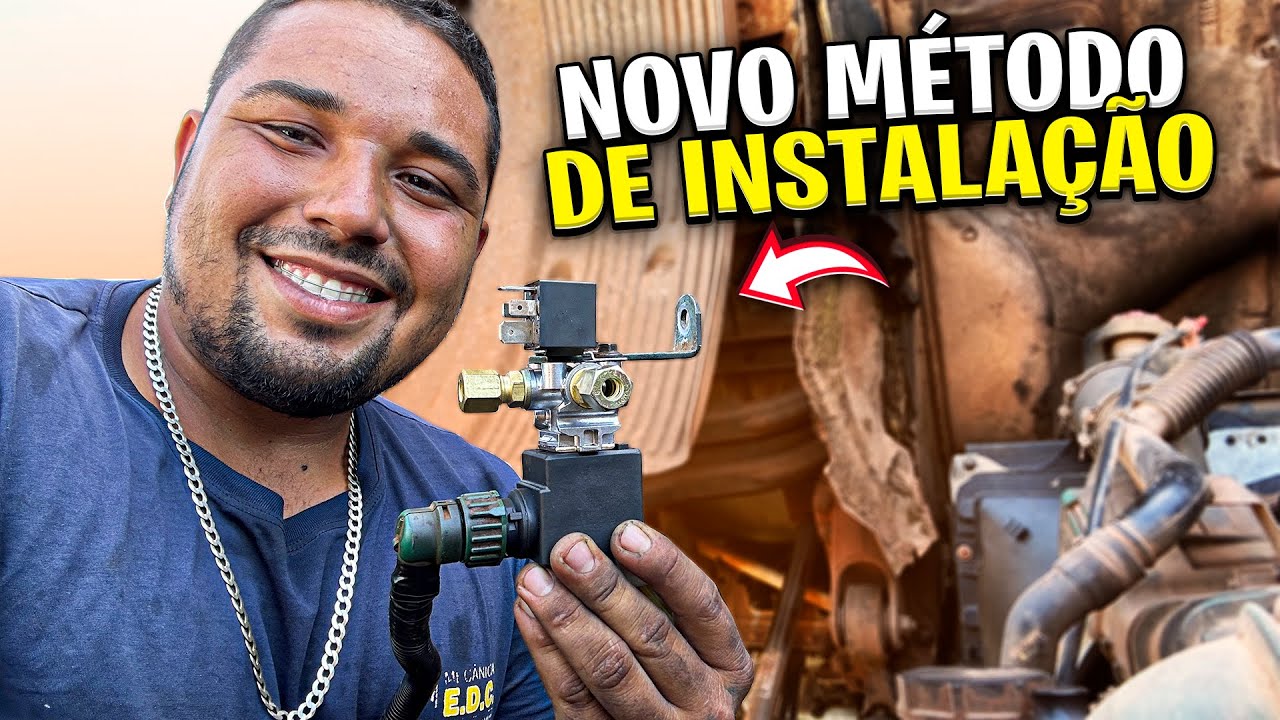 NOVO MÉTODO DE INTALAÇÃO DA VÁLVULA DO FREIO MOTOR !!!