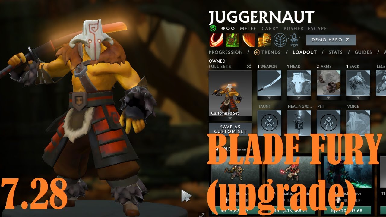 [JUGGERNAUT] Update 7.28 Aghanim's Shard (Upgrade)