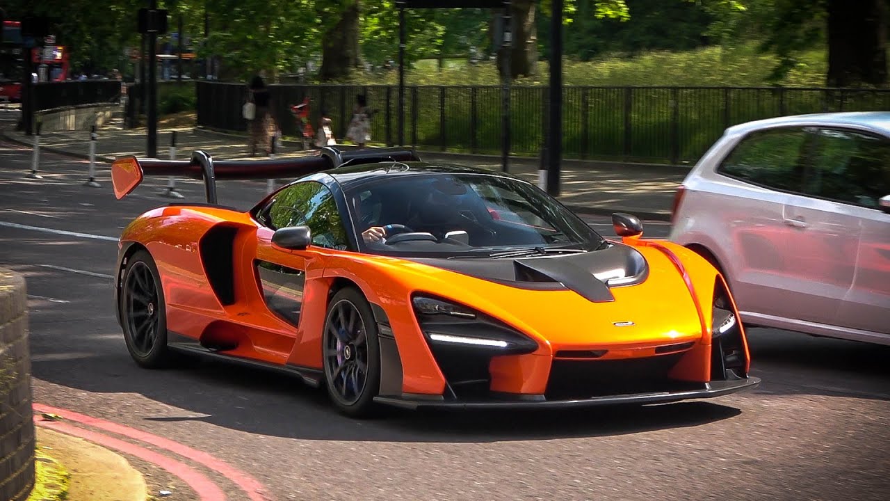 Supercars in London - #CSATW295 [Senna, Chiron, SVJ, 765LT, AMG GT Black Series, 488 Pista and more]