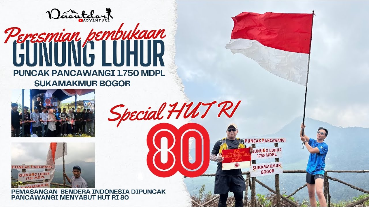 GUNUNG LUHUR 1.750 MDPL