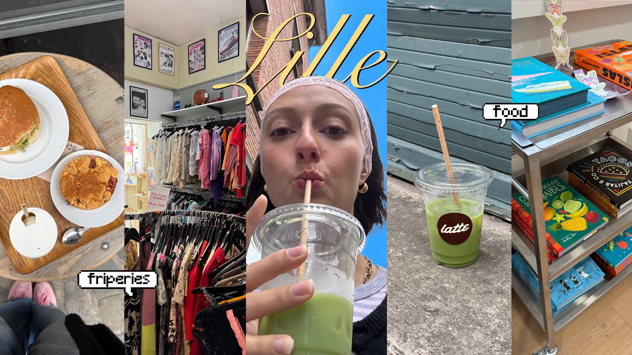 Je teste des adresses seconde main & food à Lille ! (VLOG)
