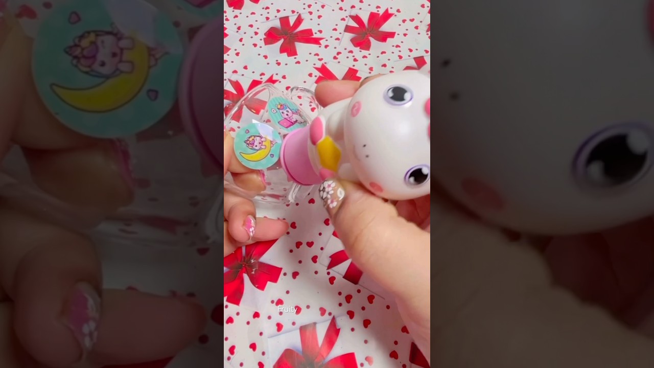 Stamp stickers! #shortvideo #shorts #lifehacks #fruity