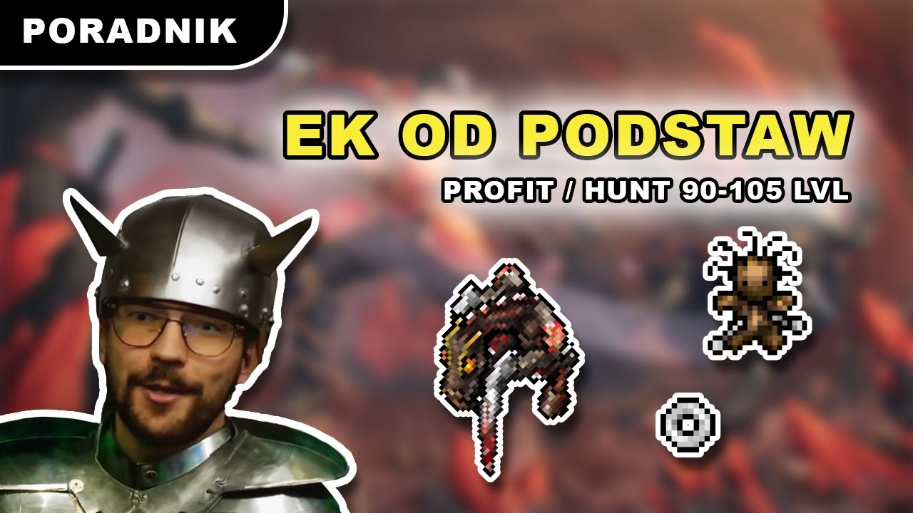 TIBIA poradnik SOLO KNIGHT | NIETYPOWY PROFIT + HUNT 90-105 LVL