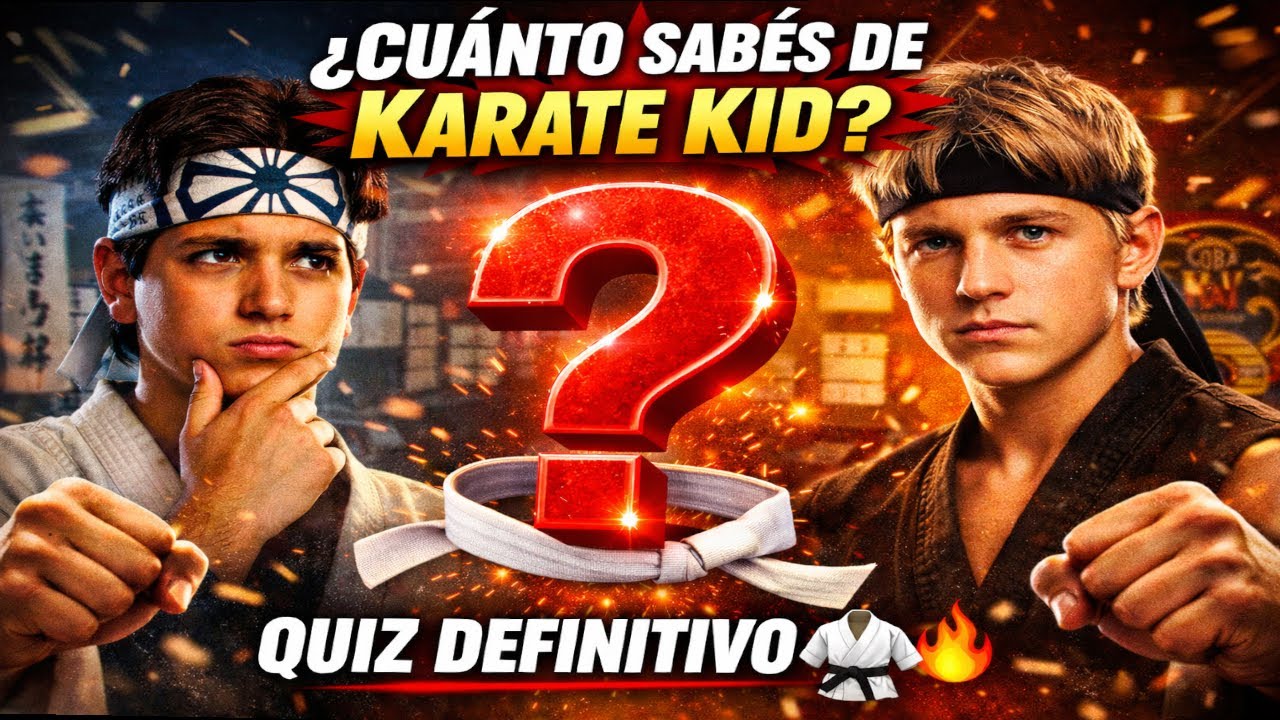 🥋🔥 SOLO LOS VERDADEROS ALUMNOS DEL MIYAGI-DO SUPERAN ESTE QUIZ 🔥🥋🥋🎬 QUIZ DEFINITIVO DE KARATE KID 🎬🥋