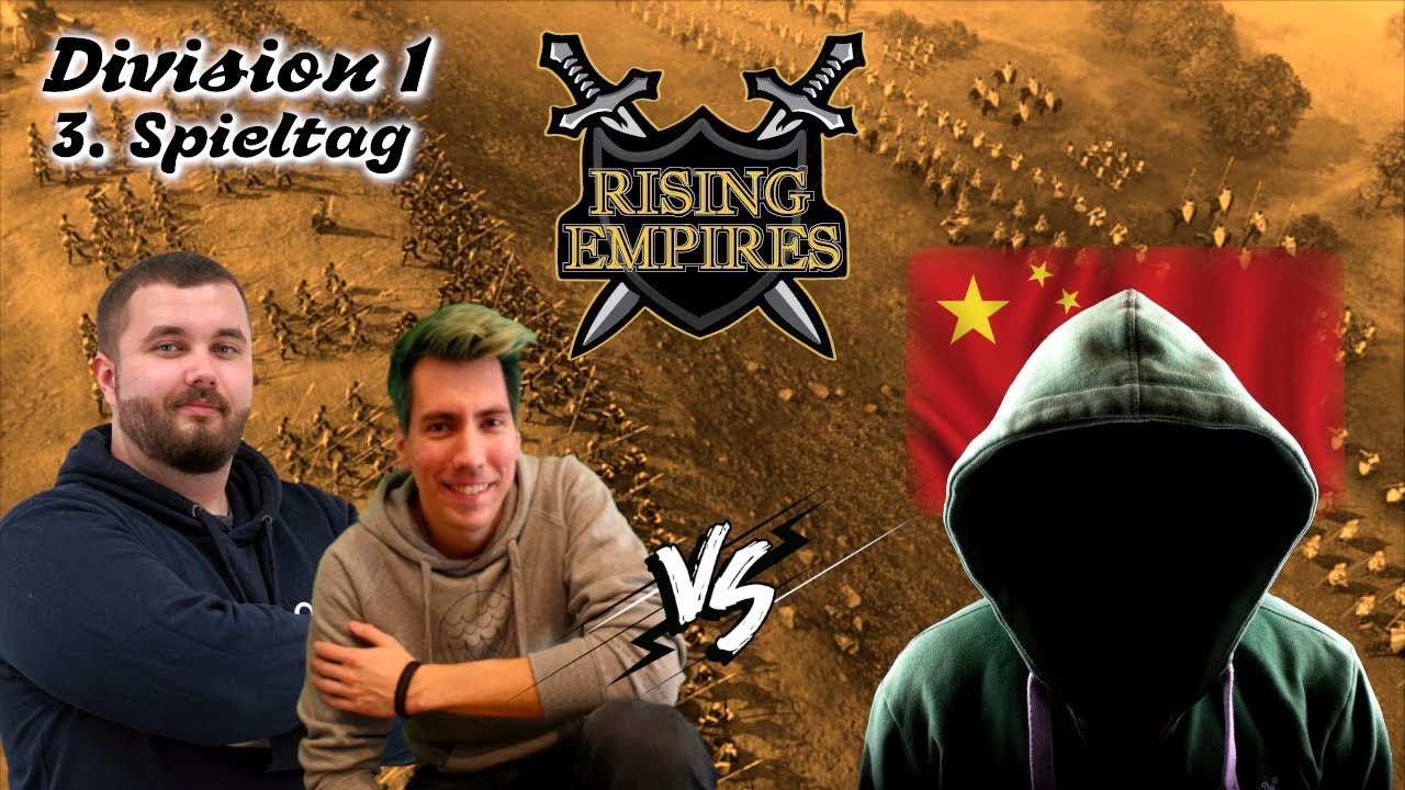 AoE4 2vs2 gegen Rang 1 im Team Ranking | Rising Empires League Season 1