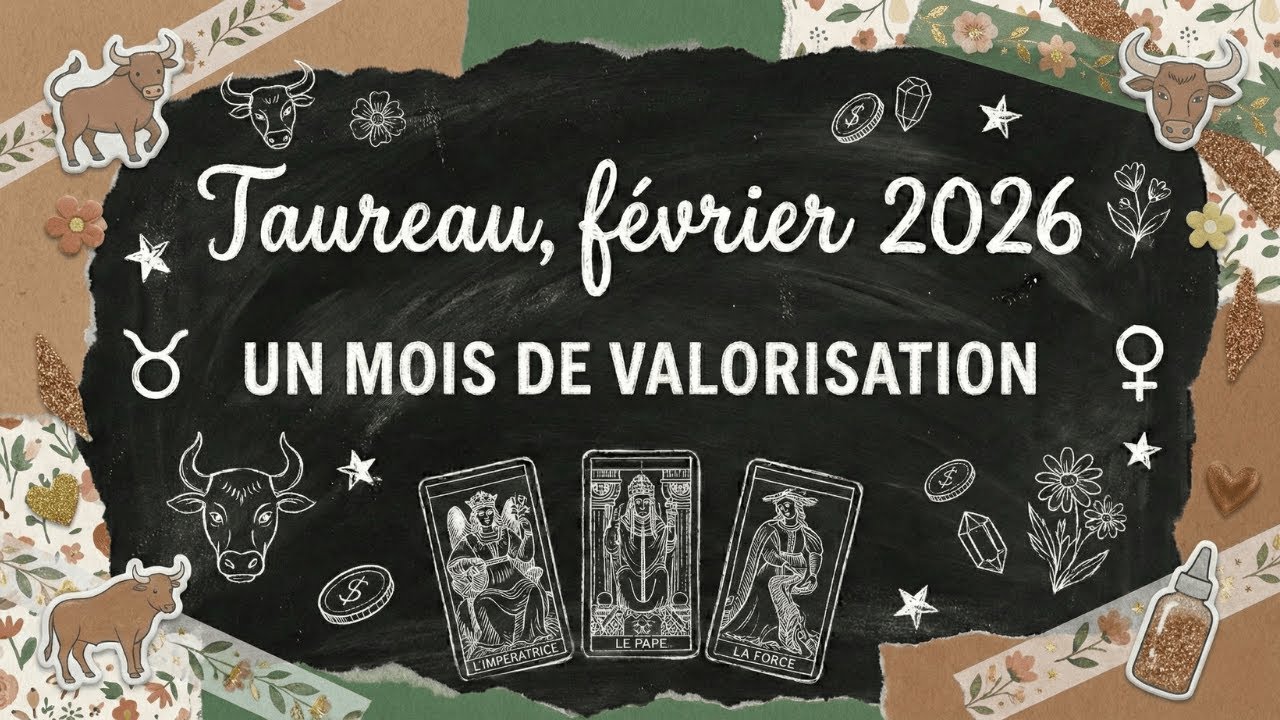 Taureau ♉️ Février 2026 : c’est bon d’être soi-même !