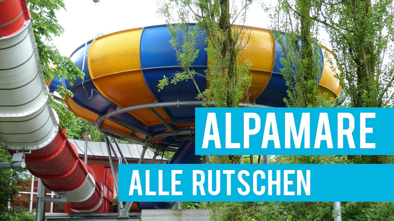 Alle Rutschbahnen im Alpamare Pfäffikon! || INSANE WATER RIDES at Alpamare!