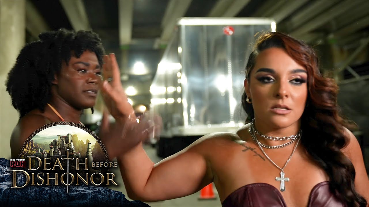 Deonna Purrazzo comes face to face with Trish Adora! | Death Before Dishonor