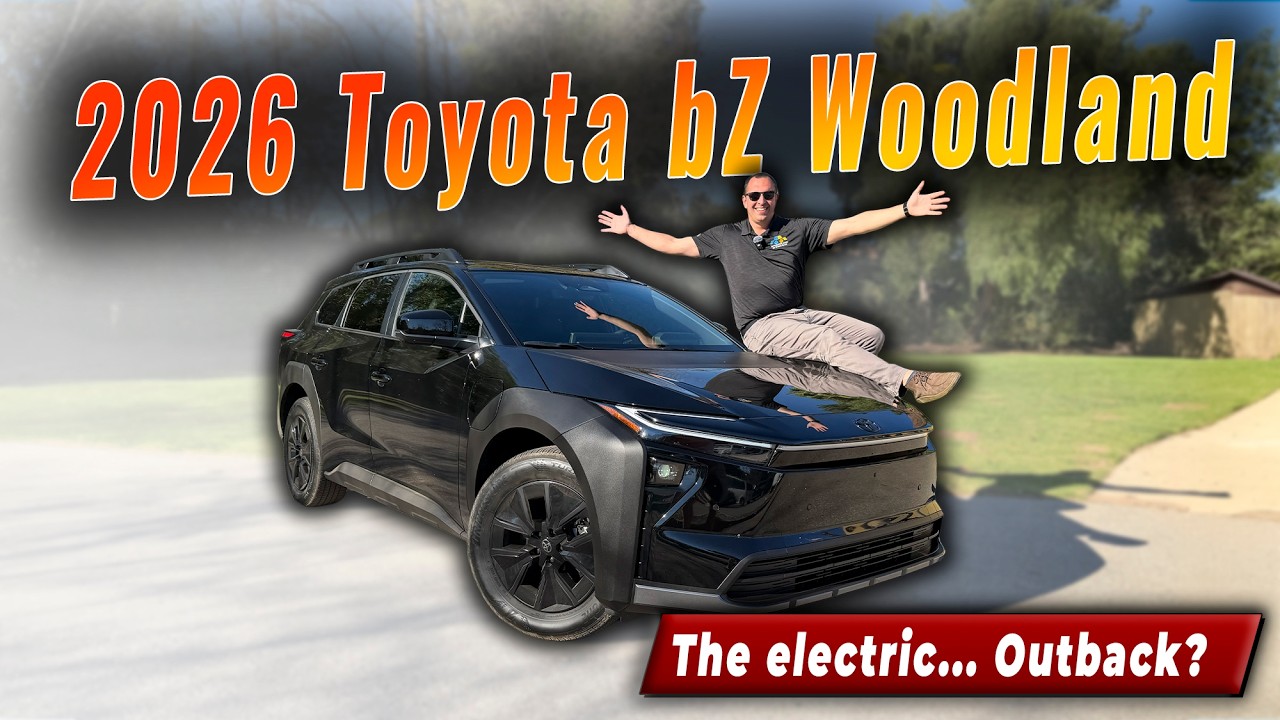Toyota bz Woodland 2026 | Практичный электромобиль Toyota с высокими эксплуатационными характерис...