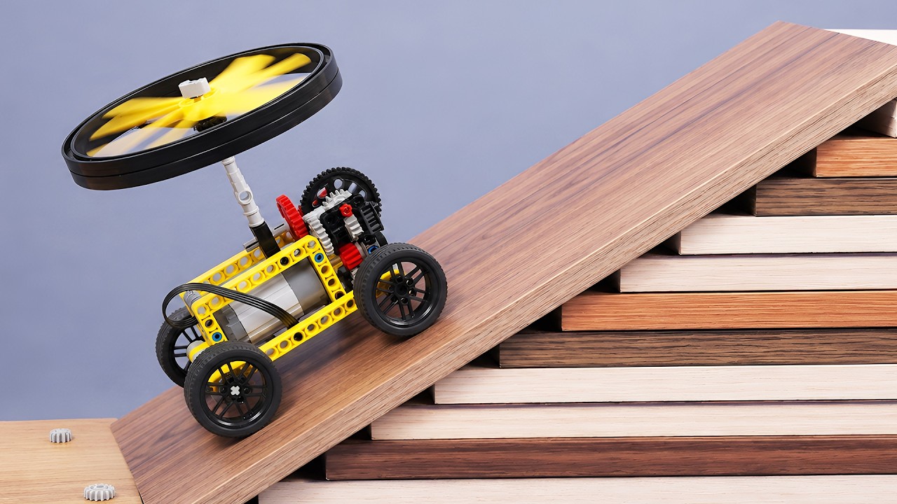 Upgrading LEGO Cars to Conquer Steep Hills | JK Lego Technic