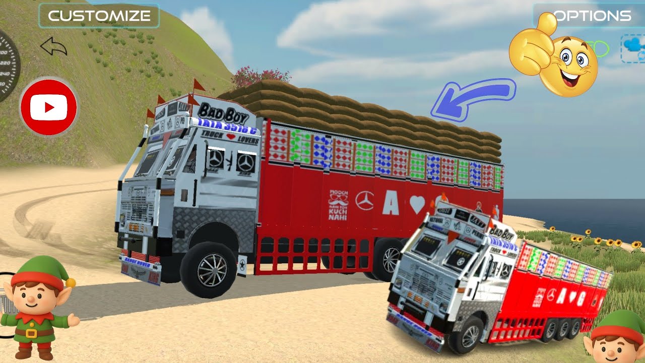 Truck Ko Over Load Liya 😮