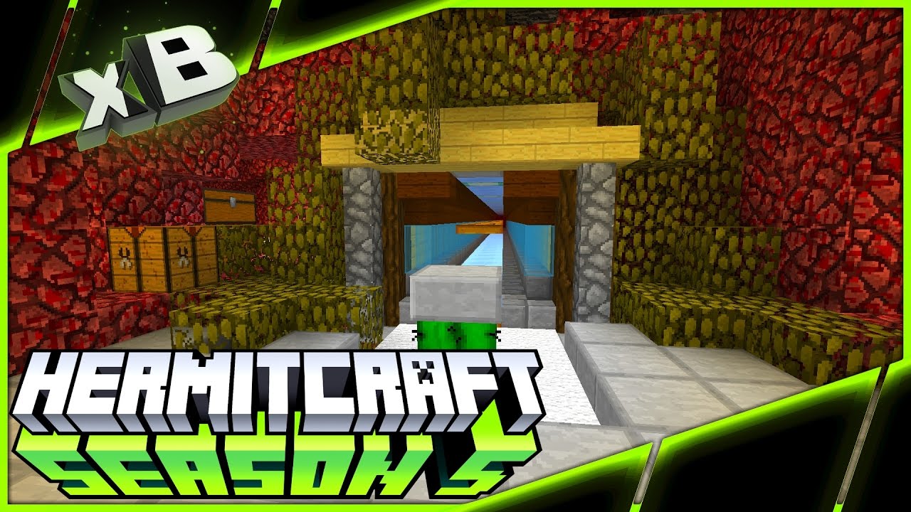 NETHER TUNNEL REDO! :: HermitCraft Season 5 :: Ep 25