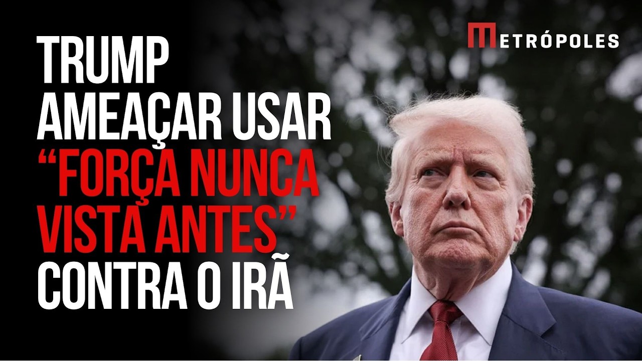 Trump ameaça Irã contra ataques retaliatórios