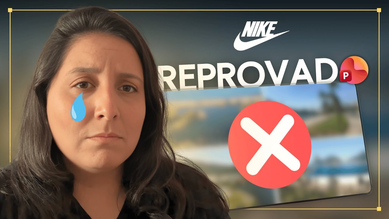 O dia que apresentei um projeto pra NIKE e cometi o MAIOR ERRO de todos em um slide