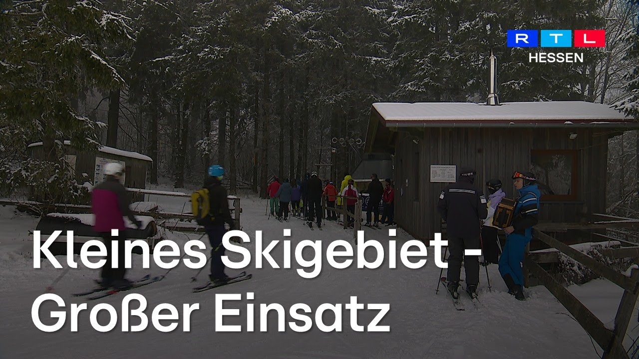 Ehrenamt hält den Skilift Herchenhain am Laufen