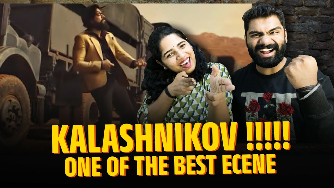 Rocky Returns | KGF CHAPTER 2 KALASHNIKOV SCENE REACTION | Yash, Sanjay Dutt | @AshwinKavya