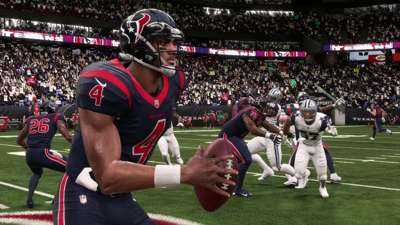 Madden NFL 19 Houston Texans vs Dallas Cowboys Full Game Madden 19 Gameplay