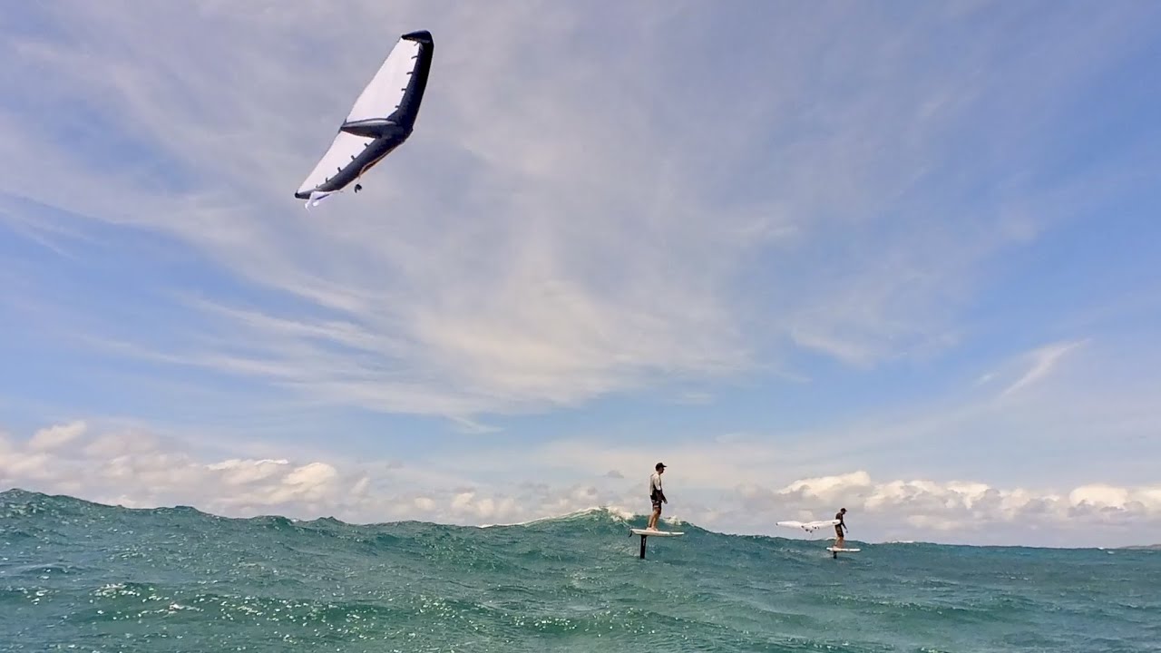 Release your wing and ride the wave !!!