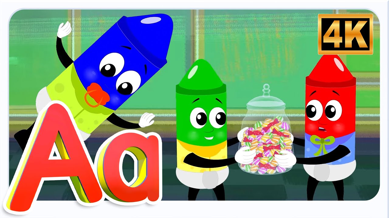 Five Little Babies Jumping on the Bed - Fun Nursery Rhyme & Song for Toddlers