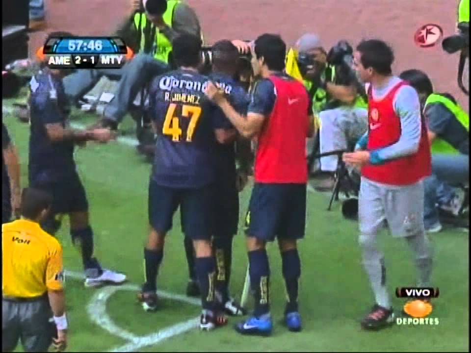 América vs Monterrey 2-3