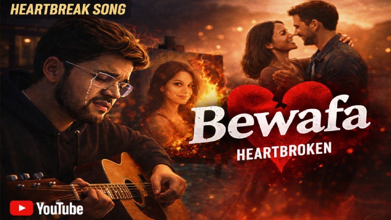 BEWAFAA TU...💔 (Official Video) | Emotional Hindi Rap Song 2026 | New Heartbreak Song