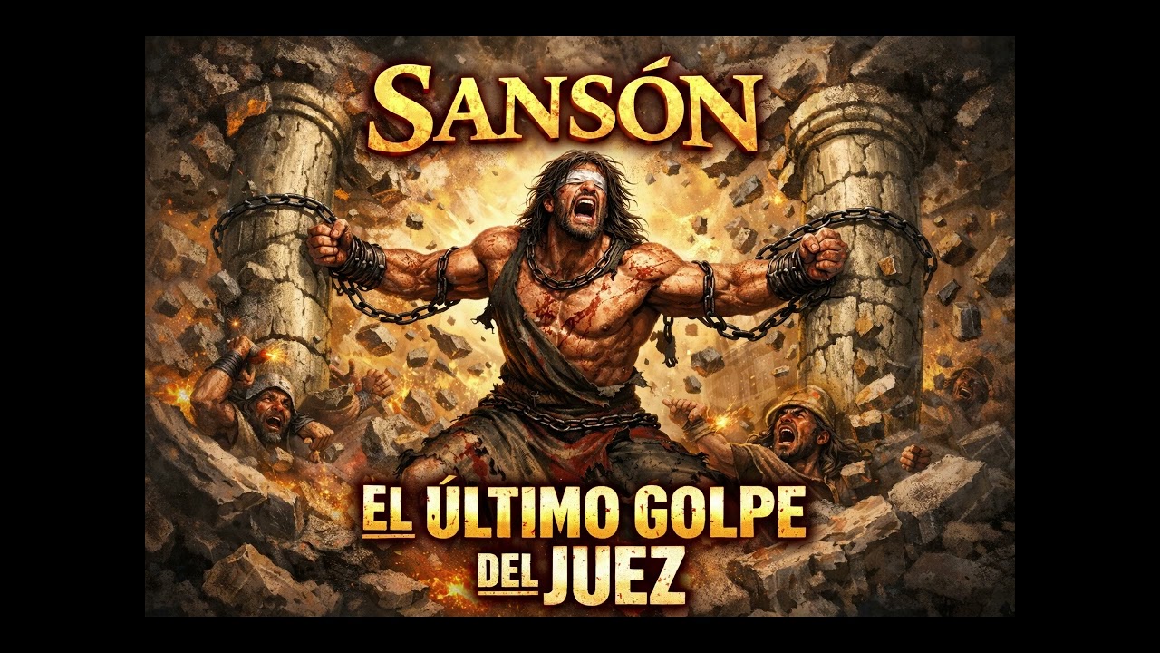 ⚔️🔥 El Último Golpe del Juez – Sansón - Fuerza y Redención 💥