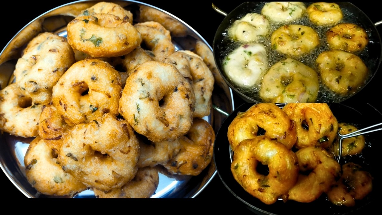 எண்ணெய் குடிக்காத உளுந்து வடை 🤤 புசு புசுனு மொறு மொறுனு வர 2 டிப்ஸ் | Ulunthu Vadai Recipe in Tamil
