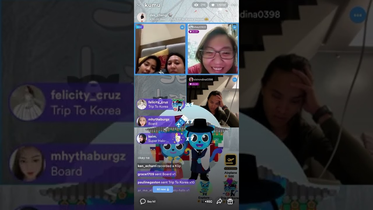 09/26/22 Part1 Kumu Live Des Cheng with Caitlin Viray, Bea De Leon and Regine Arocha💜💜