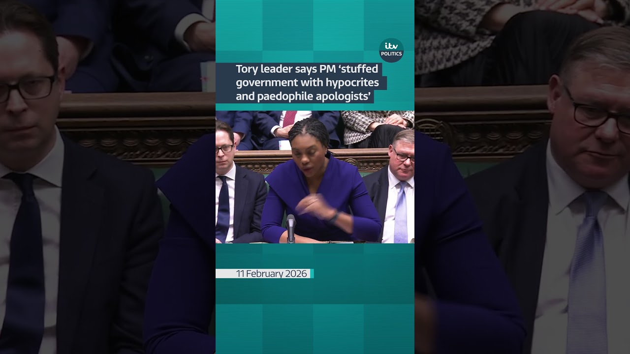 Badenoch says Starmer 'stuffed government with paedophile apologists'