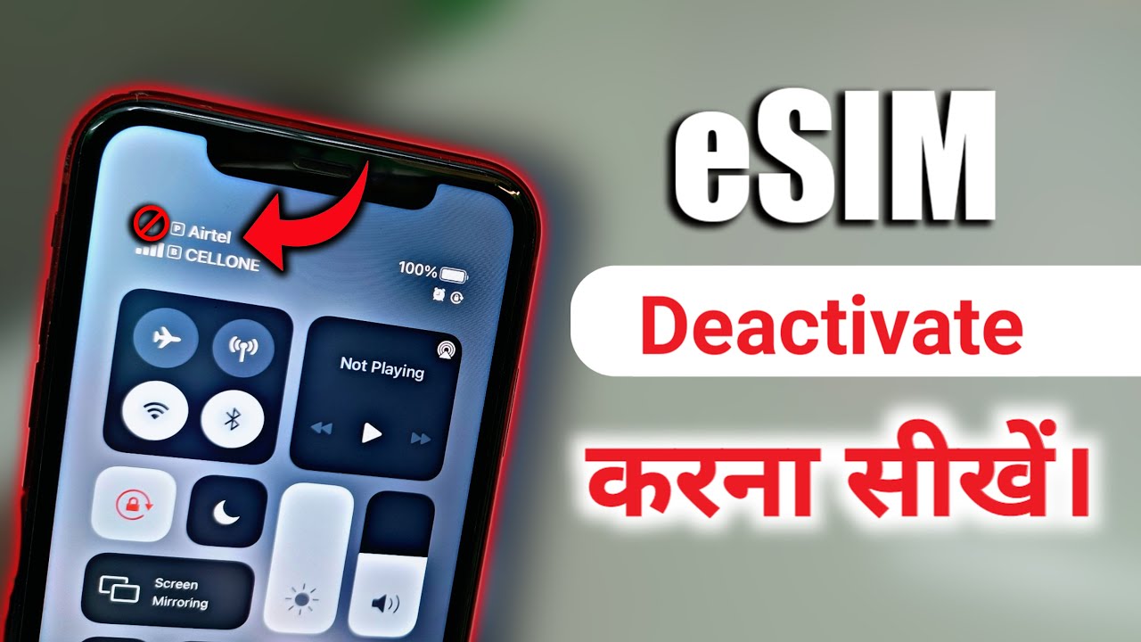How to Deactivate eSIM | esim deactivate kaise kare ?