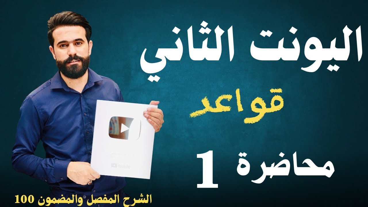انكليزي السادس الاعدادي 2025 | اليونت الثاني | محاضرة 1 | الضرورة وعدم الضرورة
