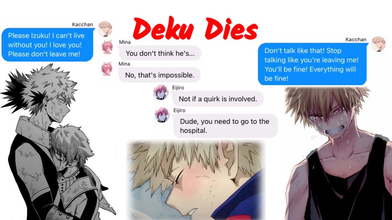 Deku Dies💔 ft. BakuDeku - Arcade: Duncan Laurence Pt.1/2 | MHA Texts