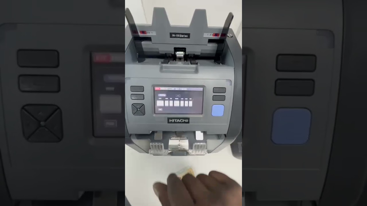 Hitachi IH-110 currency counter& printer configuration