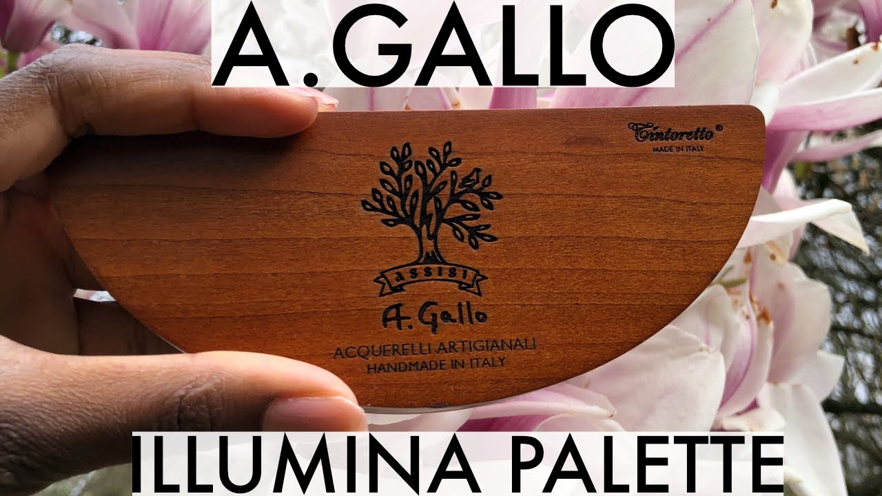A Gallo Illumina Palette, Tintoretto Brushes, and Amalfi Journal | Art Supply Review