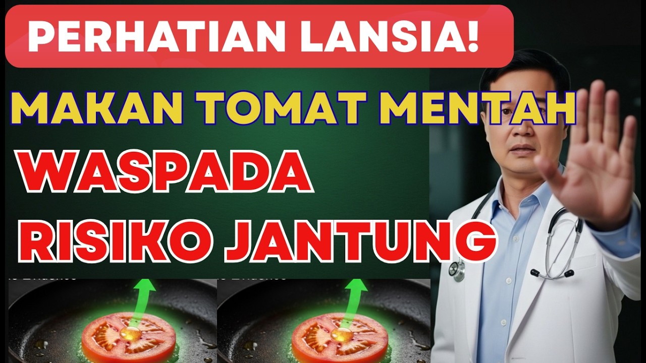 CUMA 2 RIBU‼️ TOMAT DIMASAK BISA BANTU LINDUNGI JANTUNG | Sehat lansia