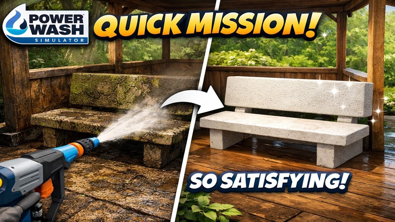 PowerWash Simulator 2 &ndash; Quick Mission Gameplay & Satisfying Clean