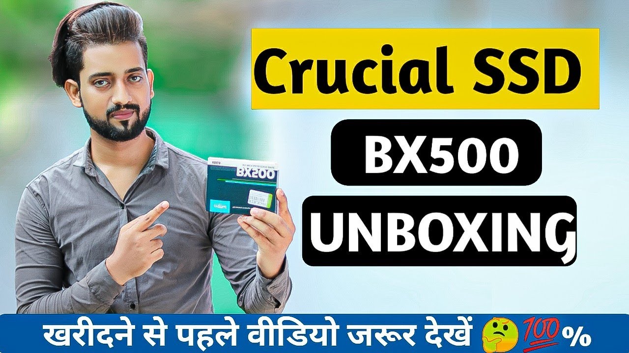 Unboxing bx500 SSD most watch before buy 🔥🤔| Rehaan pop