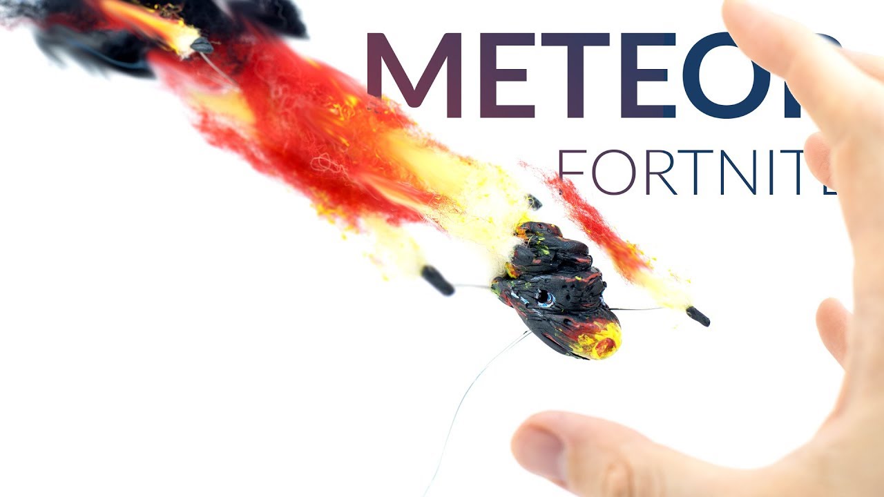 METEOR with CLAY and WOOL (Fortnite Battle Royale) – Polymer Clay Tutorial