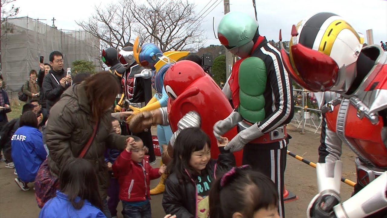 Heroes return to Japan's tsunami coast!