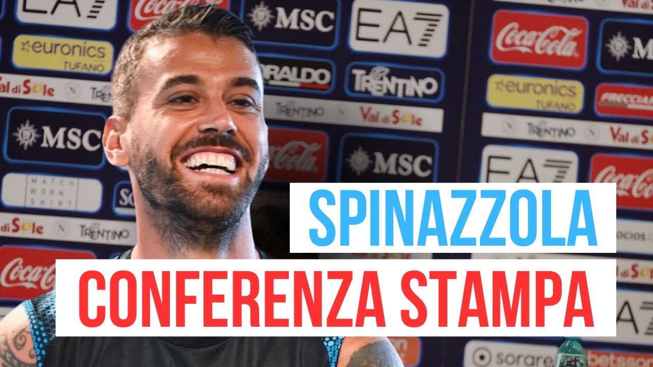 SPINAZZOLA in conferenza stampa 🎙️ Presentazione ufficiale SSC Napoli a Dimaro