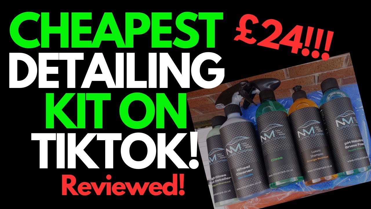 Cheapest Detailing Kit on TikTok Shop from NM Car Care!