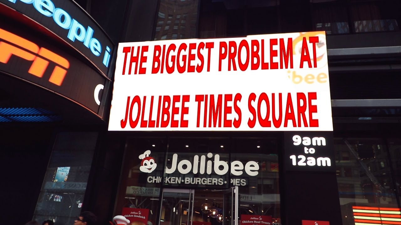 Jollibee OPENS in Times Square, New York