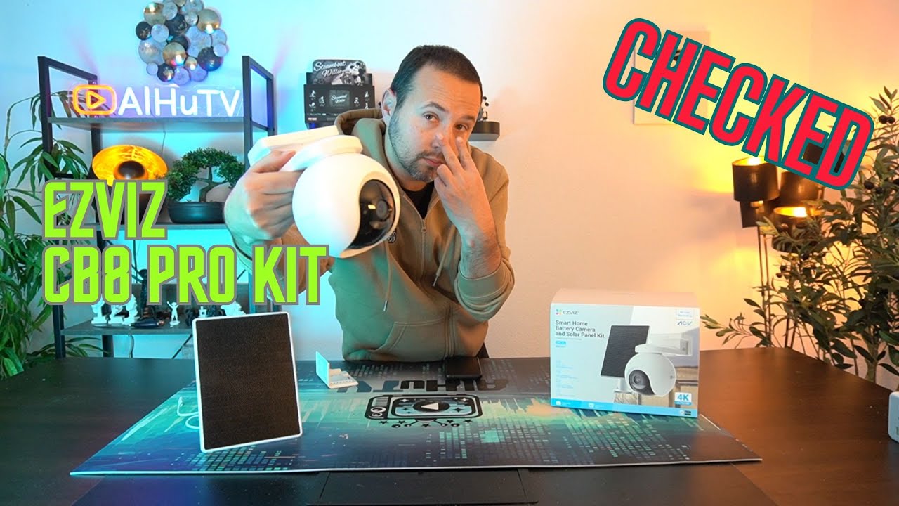 EZVIZ CB8 Pro Kit - Always on Video - REVIEW