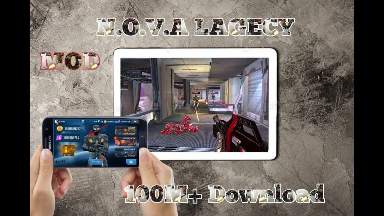 How to Hack or download   N.O.V.A LEGACY mod apk.77Mb only.