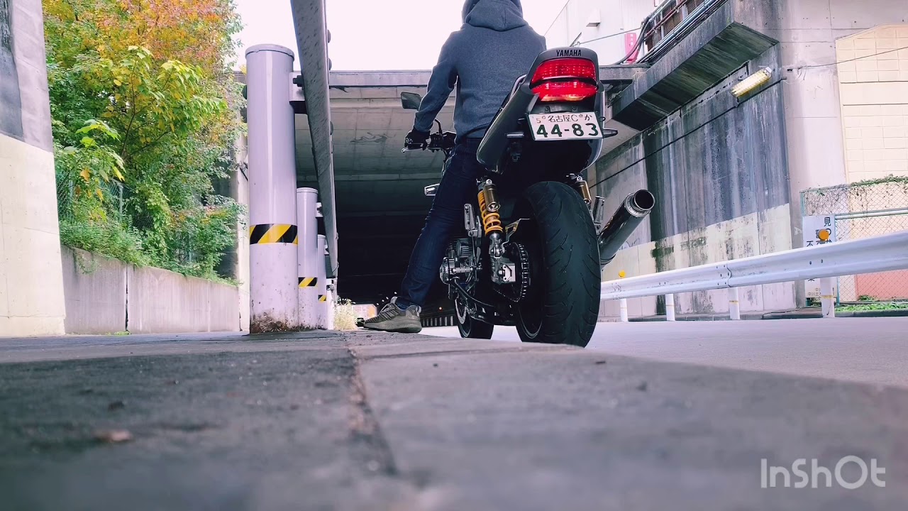 XJR1300 98年式ストレートマフラー加速音