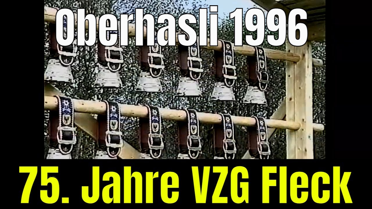 75 Jahre VZG Oberhasli Fleck 1996