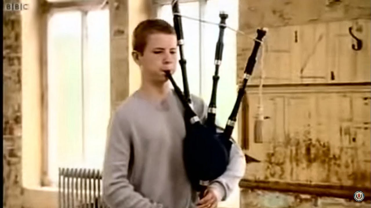 Ulster-Scots music... Talented young piper Bradley Parker
